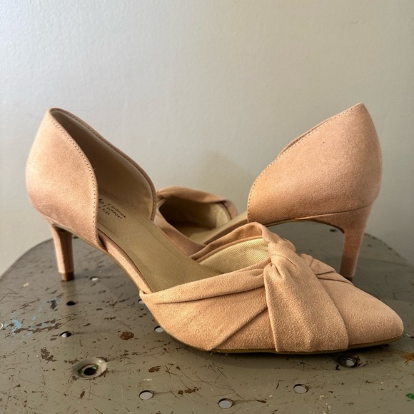 Life Stride Shoes - LifeStride Abby d'Orsay Pointed Toe Pump 8.5 pink